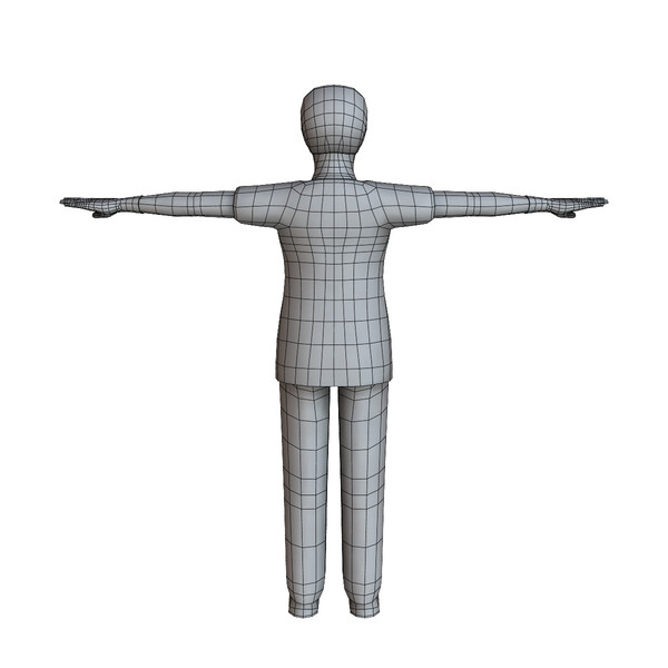 surgeon female 01 3d model - Surgeon Female 01... by ignisfatuus